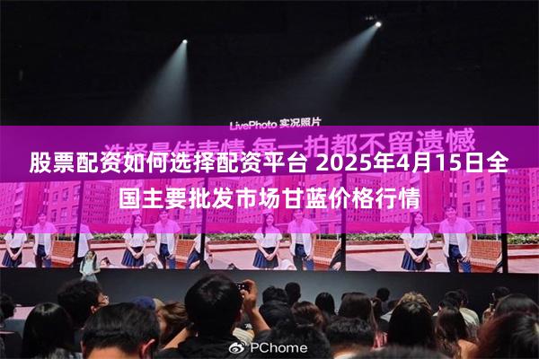 股票配资如何选择配资平台 2025年4月15日全国主要批发市场甘蓝价格行情