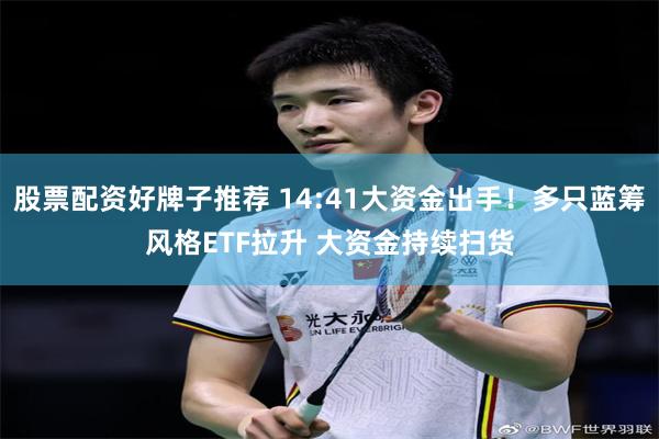 股票配资好牌子推荐 14:41大资金出手！多只蓝筹风格ETF拉升 大资金持续扫货